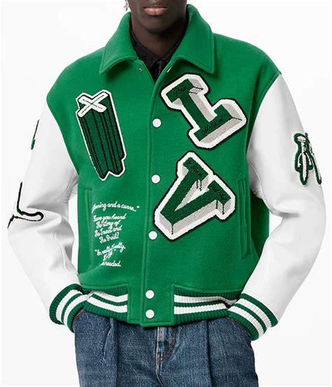 varsity jacket uomo louis vuitton|louis vuitton varsity jacket men.